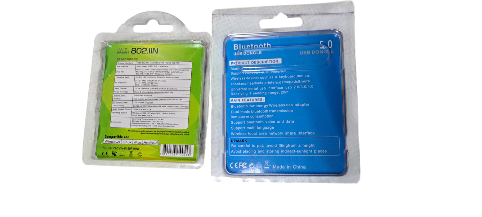WIFI & BT USB Adapter Combo  Q