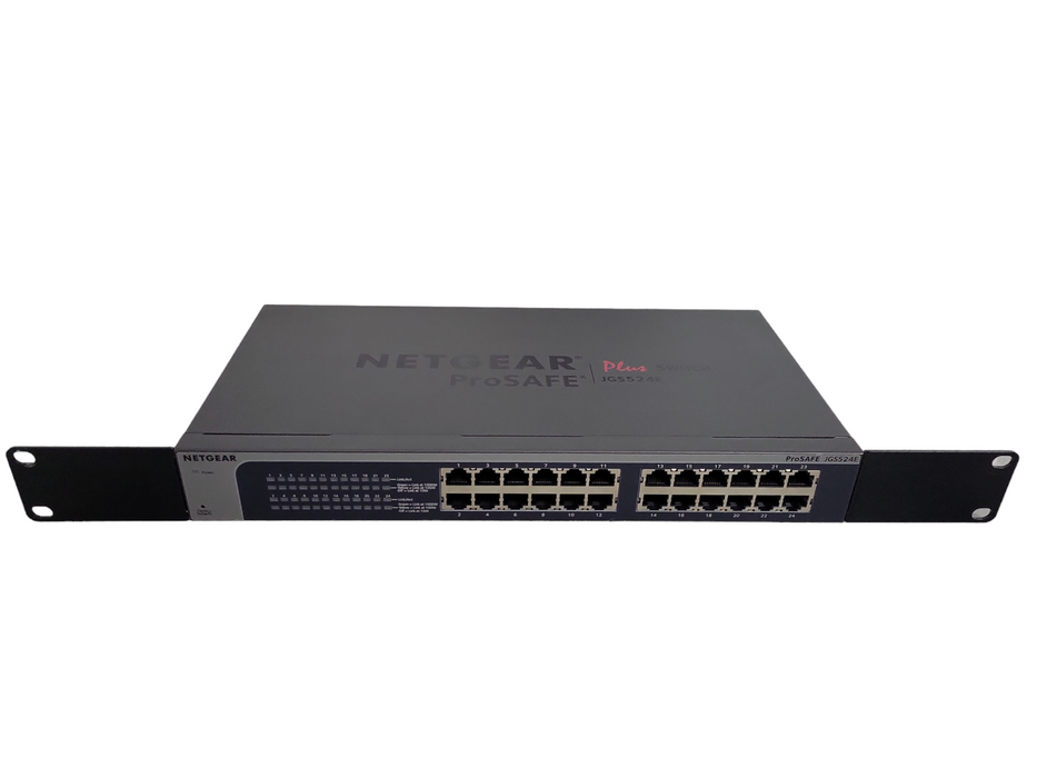 NetGear ProSafe Plus 24-Port Gigabit Ethernet Smart Switch JGS524E !