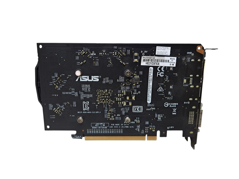 ASUS GeForce GTX 1050 Ti 4GB GDDR5 Graphics Card | PH-GTX1050TI-4G