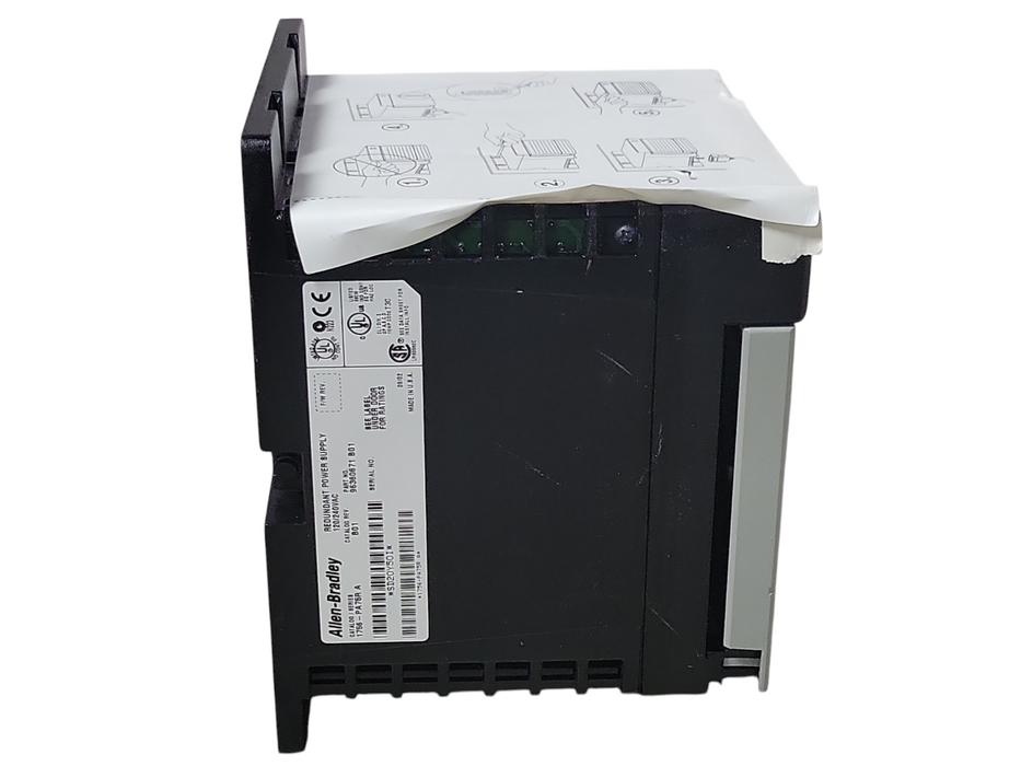 Allen-Bradley 1756-PA75R redundant power supply, READ _