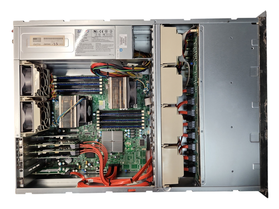 SuperMicro 5000 3U 15x3.5", 2x Xeon E5620 2.40GHz w/ X8DTE-F & 24GB RAM