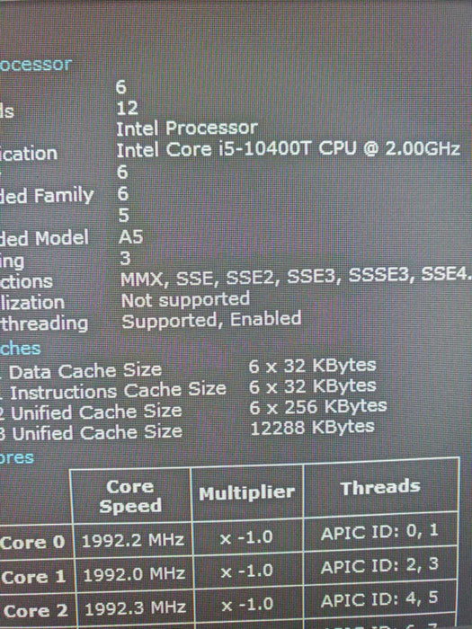 Lenovo ThinkCentre M70Q USFF i5-10400T 16GB RAM 256GB nvme 1TB HDD wifi
