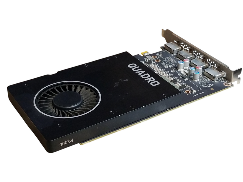 NVIDIA Quadro P2000 5GB GDDR5 - Graphics Card 4x DisplayPort Q