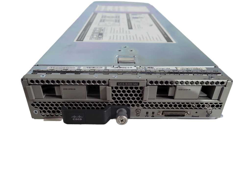 Cisco UCS B200 M4 Blade Module 2x Xeon E5-2630 v3 NO RAM Q!