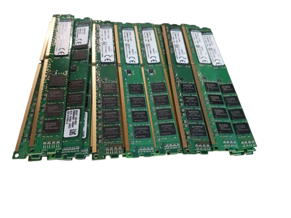 Lot of 25x Kingston PC3 8GB Desktop RAM