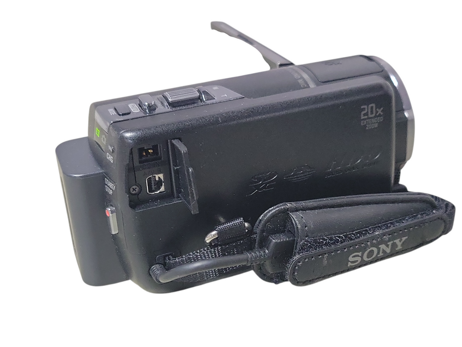 Sony HDR-PJ600E 20.4MP 220 GB HDD HD Camcorder with/ Charger and case _