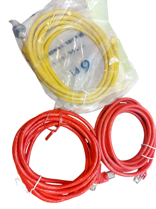 LOT 3x - 6FT - CAT6 Ethernet Cable RJ45 Network Cord LAN