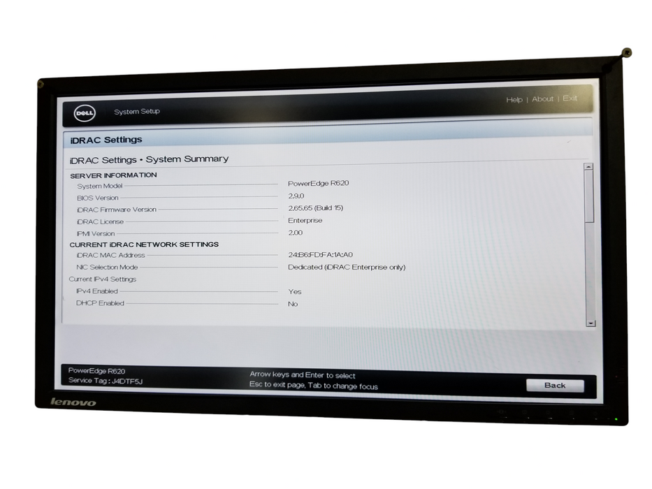 Dell PowerEdge R620 2x Xeon E5-2690-0 96GB DDR3 H710P-Mini & S110 2x750W
