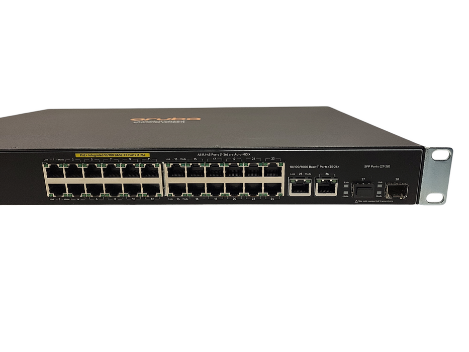 Aruba 2530-24 24-Port Managed PoE+ Ethernet Switch J9779A $