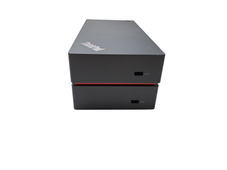 Lot of 2x Lenovo ThinkPad USB-C Dock Gen 2 LDC-G2 40AS | TESTED