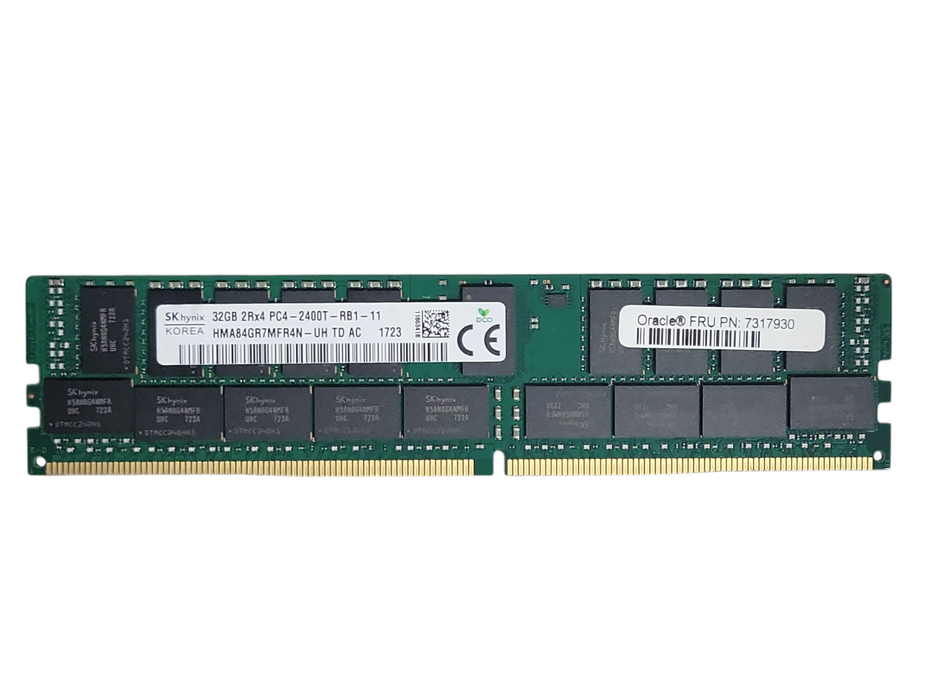 SK Hynix 32GB 2Rx4 PC4-2400T-RB1-11 DDR4 Server RAM Q_