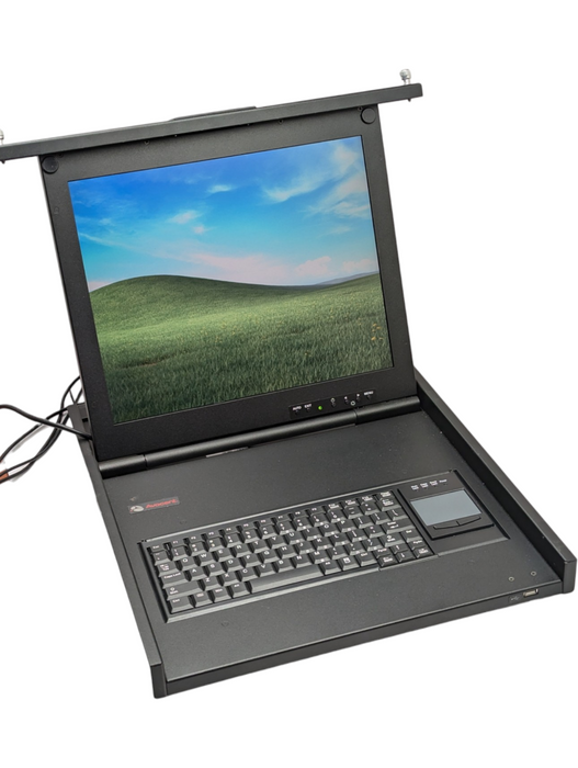 Avocent 1U 17" LCD Console with USB keyboard &Touch Pad ECS17KMM-001 -