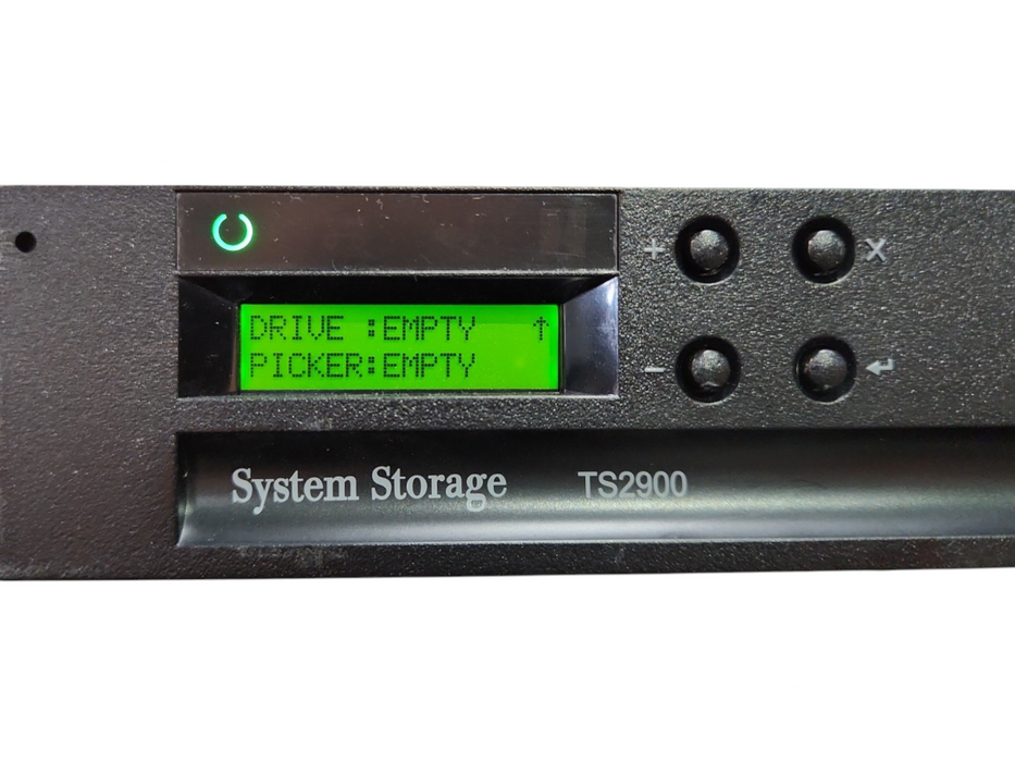 IBM TS2900 1U LTO7 Tape Autoloader Model S7H, 6171S7R