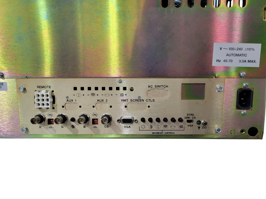 Honeywell / Intercolor Industrial CRT 20" ( 51197017-100)(20FB) %