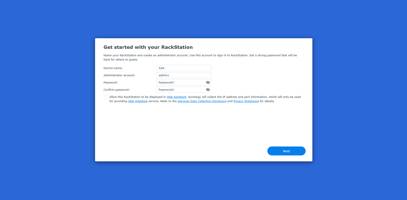 Synology RackStation RS3617xs 12-Bay NAS Server Kit No HDD $