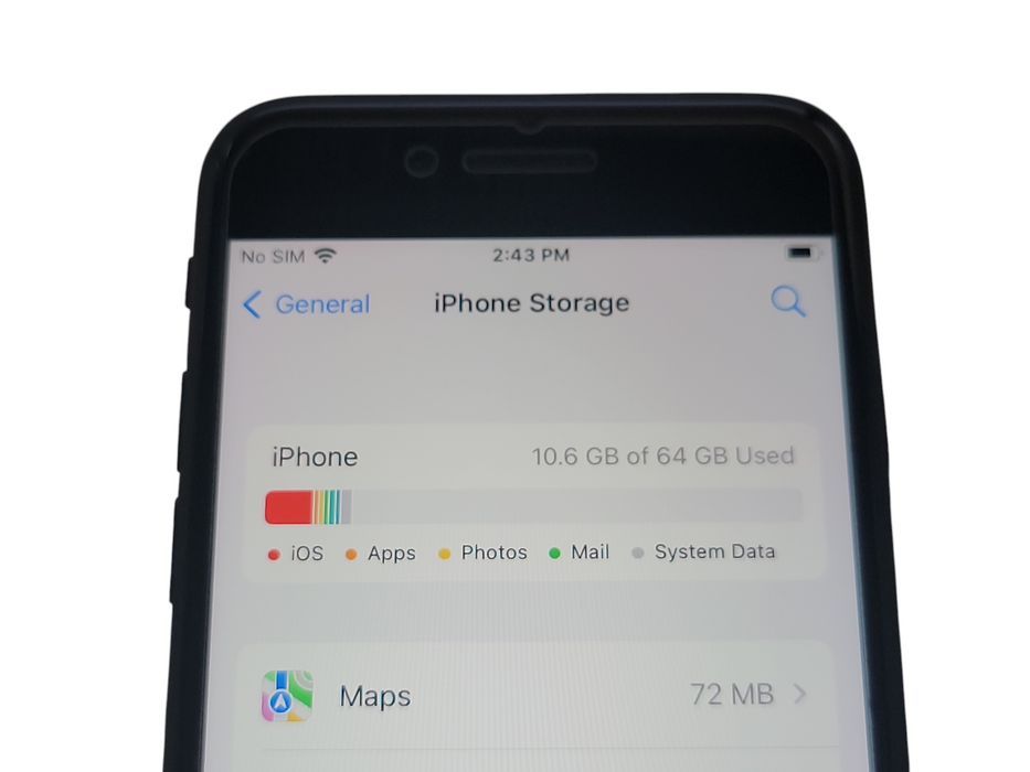 Apple iPhone SE 2 - 64GB - Space Gray [A2275] (