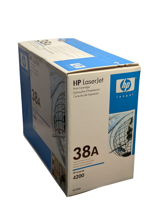 NEW Genuine OEM HP LaserJet Print 38A Cartridge Q1338A for 4200 Black Laser -