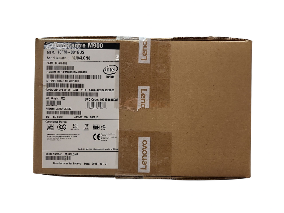 *NEW SEALED* Lenovo M900 i7-6700T, 8GB DDR4, 128GB SSD