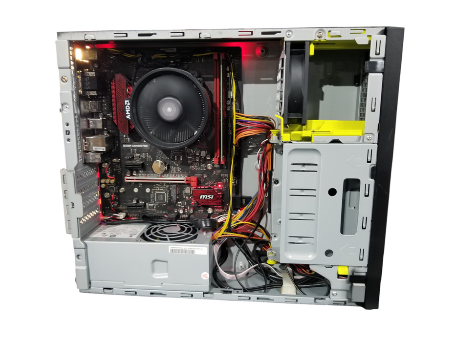 Custom PC MSI B350M-Gaming-Pro AMD Ryzen 3 2200G 8GB RAM 256GB SSD