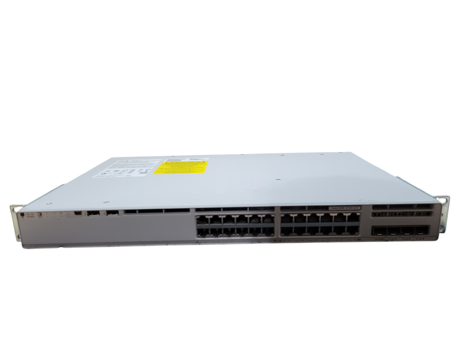Cisco Catalyst C9200L-24P-4G-E v01 24 Post PoE+ Gigabit Managed Switch !