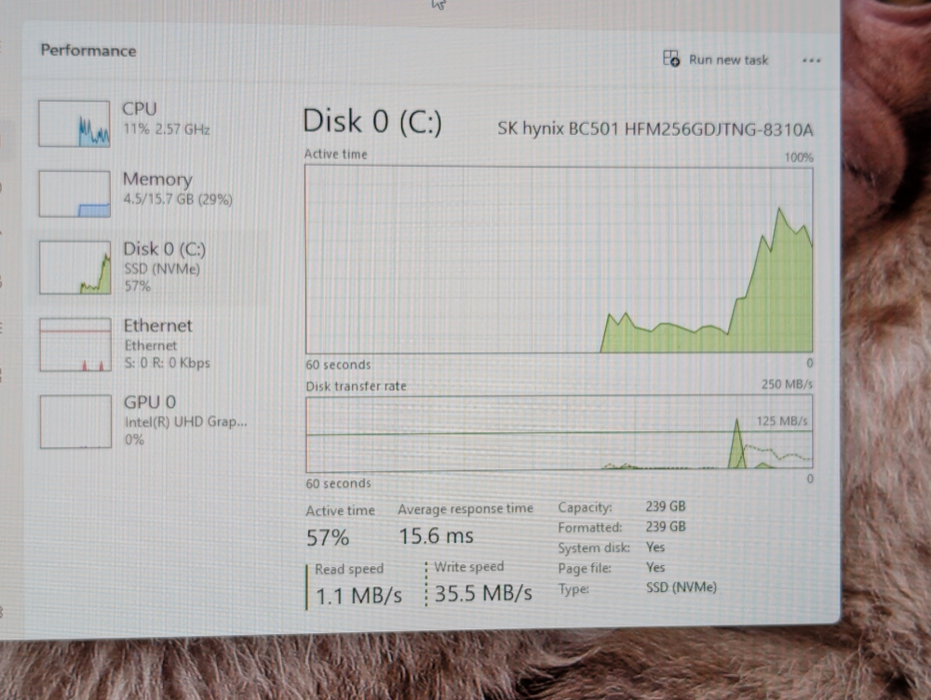 DELL Precision 3450 SFF Intel Core i5-11500 16GB RAM& 256GB NVMe SSD  -