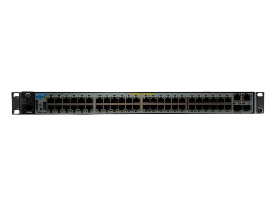 HP J9627A PROCURVE 2620-48 48-PORT LAYER 3 POE+ SWITCH 2620-48 PoE+