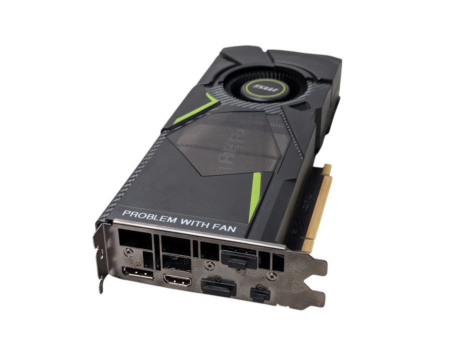 MSI NVIDIA GeForce RTX 2070 8GB GPU MSI AERO 8G PLEASE READ -