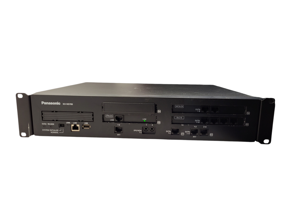 Panasonic KX-NS700C Main Phone System Unit - NS700C Hybrid IP PBX $