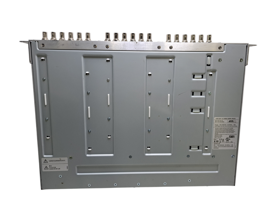 Axis 291 1U Video Serv Rack w/ 3x Q7406 Video Encoder Blades | 0267-001-05 )