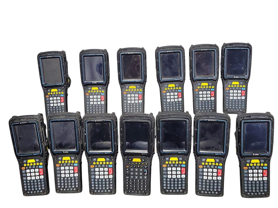 Lot of 21x Zebra/Psion/motorola (1x 7545 XA and 20x 7545MBW) Scanners, READ _