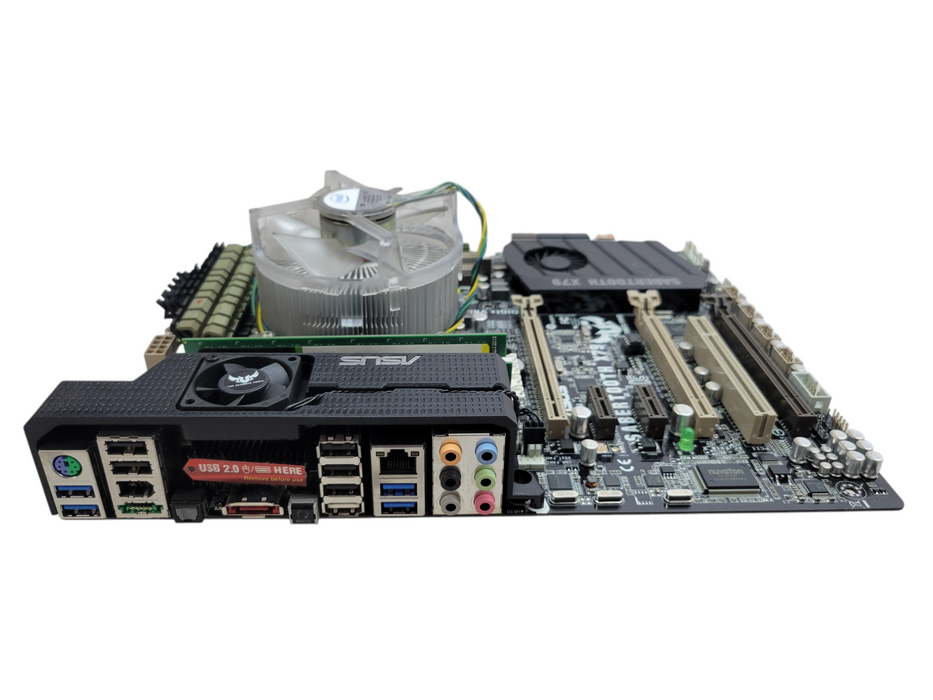 Intel Core i7-3820 @ 3.60GHz ASUS SABERTOOTH X79 8GB DDR3 + I/O Plate %
