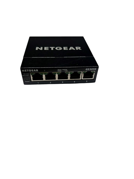 NETGEAR 5-Port Gigabit Ethernet Plus Switch (GS305E)