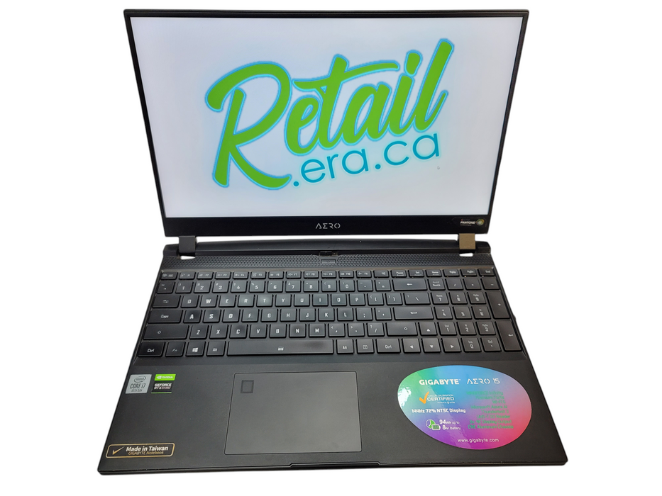 Gigabyte Aero 15 i7-10510U 16GB DDR4 RTX 2060 256GB NVMe READ  β Lap200