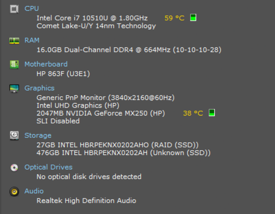 HP Spectre x360 Convertible TOUCH, i7-10510U 1.8GHz, 16GB DDR4, 512GB NVMe  Lap200