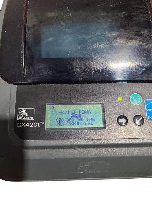 Zebra GX420t GX42-102710-000 Thermal Transfer/Direct Printer