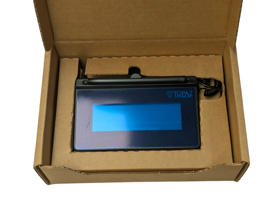 TOPAZ Topaz T-S460-HSB-R Sig Lite LCD Signature Pad with Stylus USB NEW  Q-