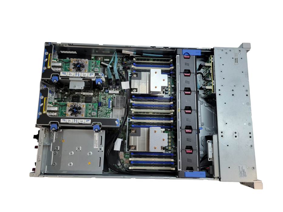 HP ProLiant DL380 Gen9 - 2x Xeon E5-2690 v3 32GB DDR4 P440ar 2x800W PSU %