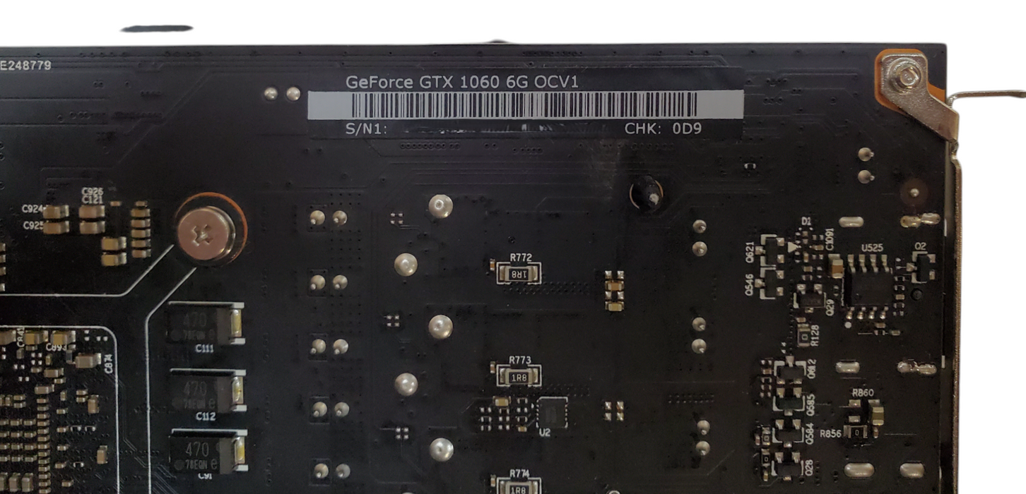 MSI NVIDIA GeForce GTX 1060 6GT OCV1 Graphics Card
