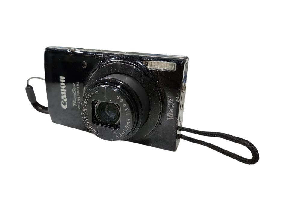 Canon PowerShot ELPH 190 IS 20.0MP Compact Camera w/ Battery