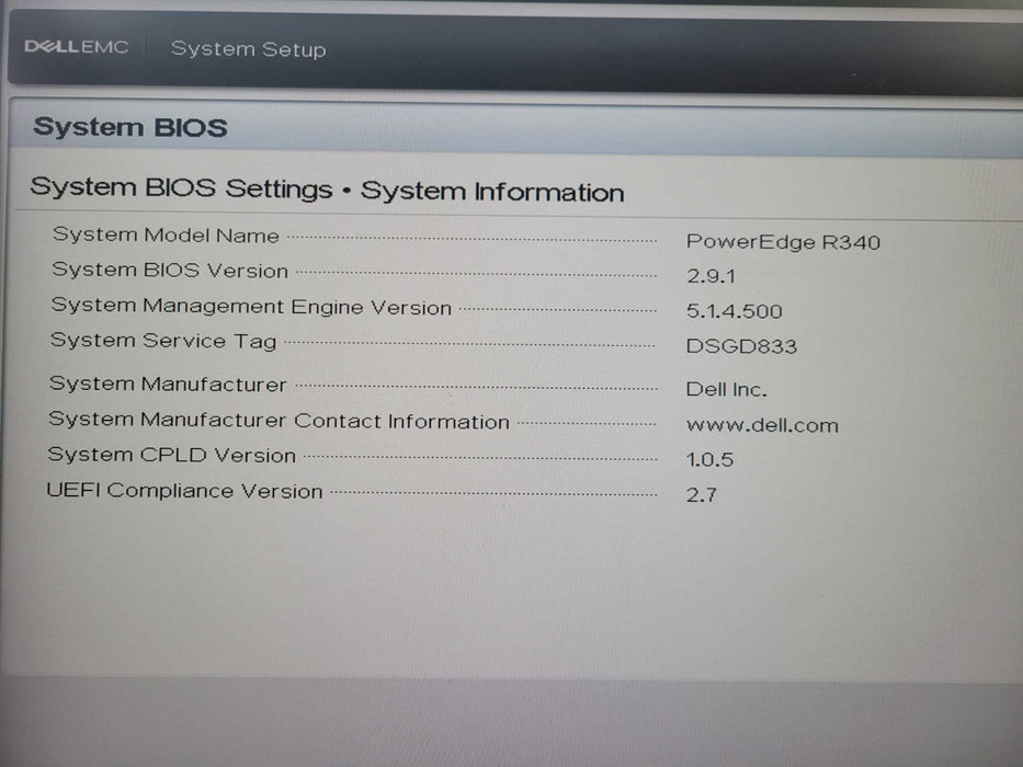 DELL PowerEdge R340 Intel Xeon E-2276G @ 3.80GHz 32GB RAM H730P  !