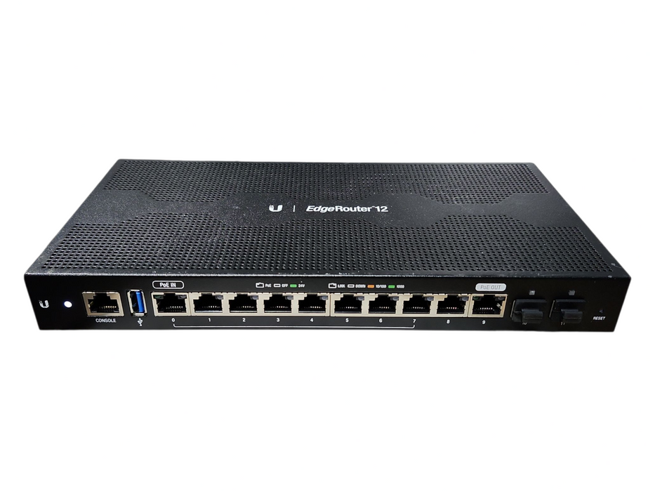 Ubiquiti EdgeRouter 12 ER-12 10-Port Gigabit Router