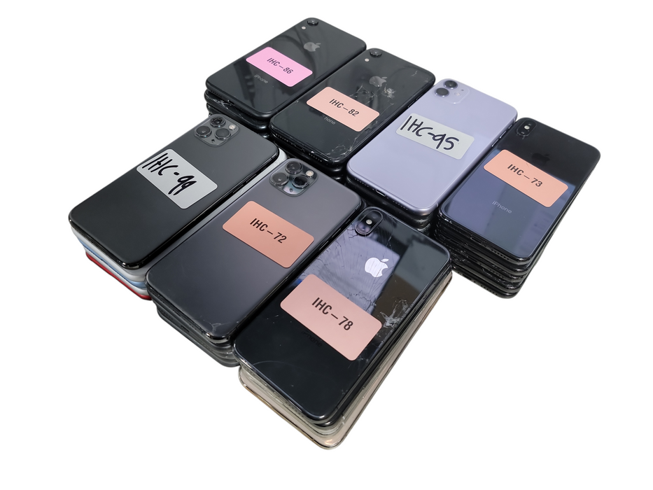 Lot of 35x Apple iPhone's [A19xx to A211xx Series | B/C Condition][IHC-4] (