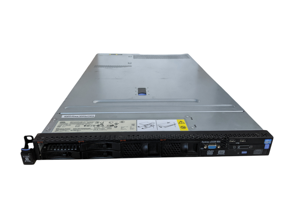 Lenovo System x3550 M4 | 2x Xeon E5-2650 0 | 32GB DDR3 | No HDD | M5110 RAID