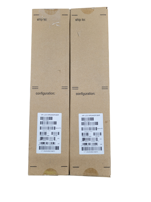 LOT 2x HP LCD Monitor Speaker Bars - NQ576AA