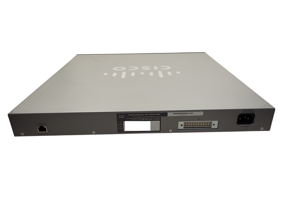 Cisco SG550X-48MP-K9 V02 | 48-Port Gigabit PoE Stackable Managed Switch $