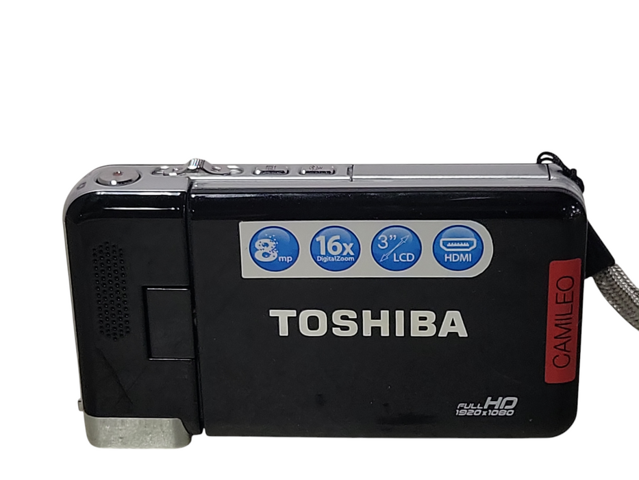 Toshiba Camileo S30 Pocket Camcorder w/ Power adapter and battery _