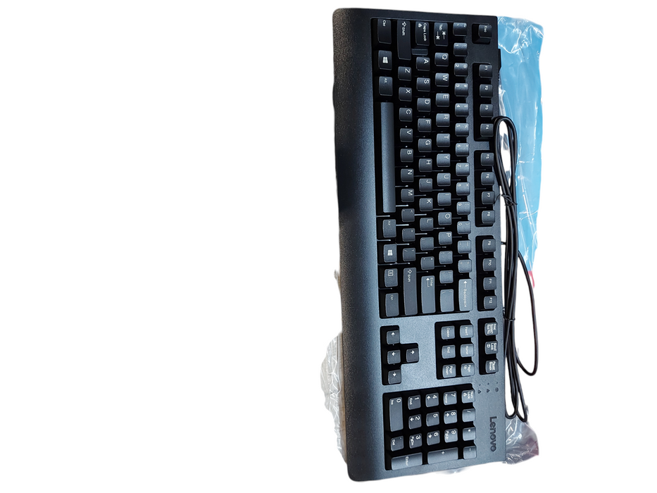 Lot 5x Lenovo KBBH21 Keyboard Black Wired USB - New In Box