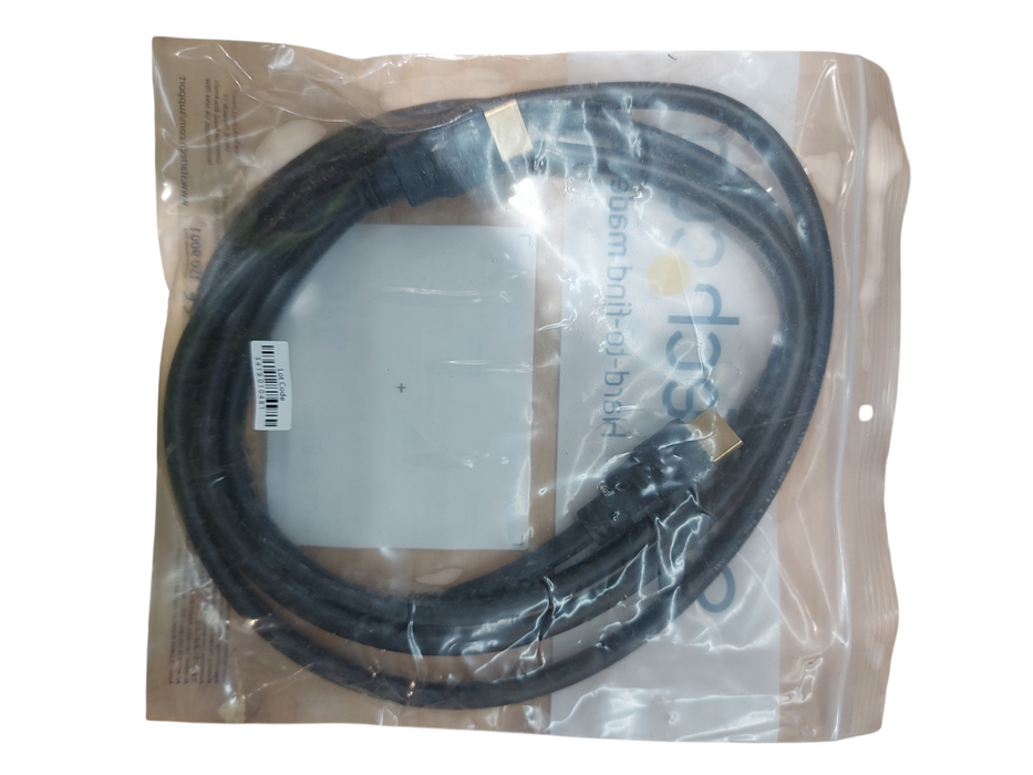 Lot 2x Startech 6ft 4K High Speed HDMI Cable, 10.2 Gbps