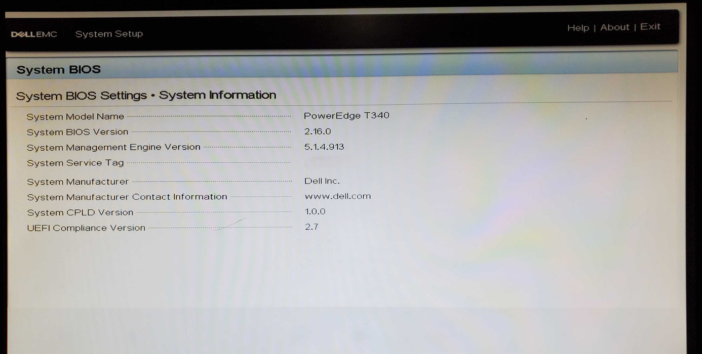 Dell PowerEdge T340 Xeon E-2174G 48GB DDR4 H330 - No HDD