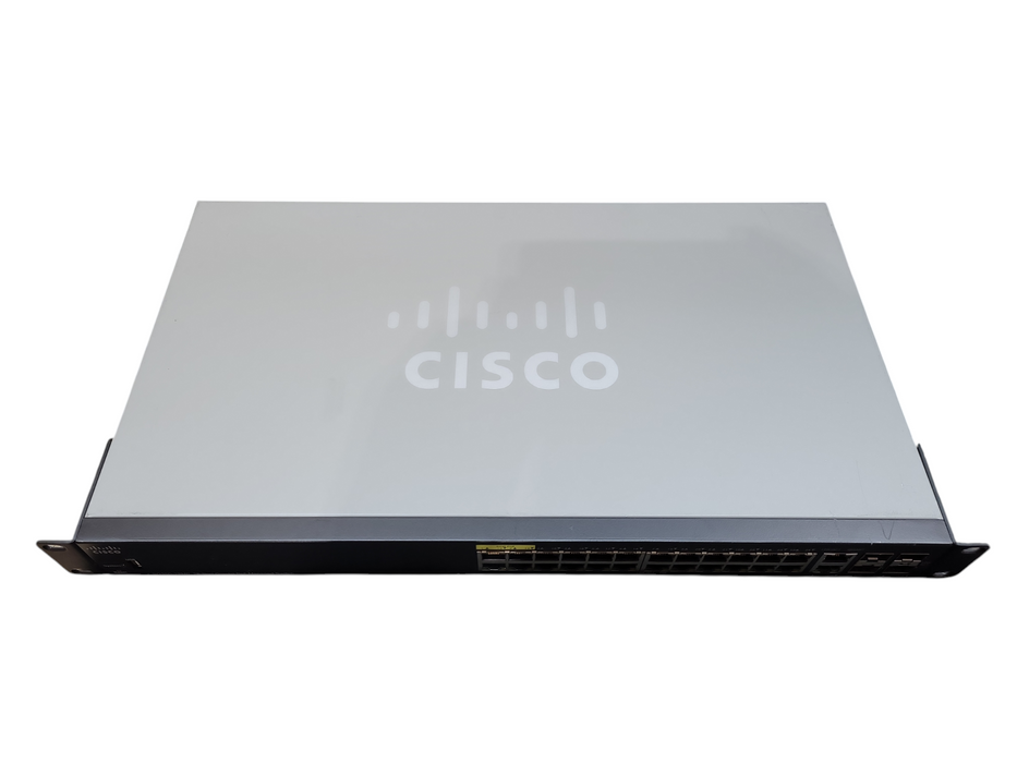 Cisco SG350-28MP-K9 V04 | 28-Port Gigabit PoE Managed Switch 4x SFP !